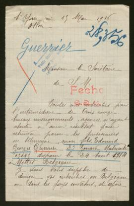 Expediente de Edouard Georges Guerrier