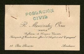 Expediente de la familia Houllemont-Cuypers y madame Cuypers