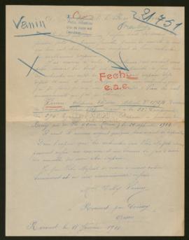Expediente de Alphonse Théodore Vanin