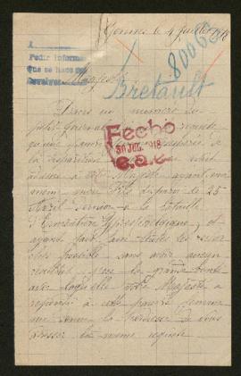 Expediente de Lucien Pierre Marie Louis Bretault