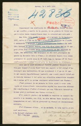 Expediente de Léon Louis Roovers
