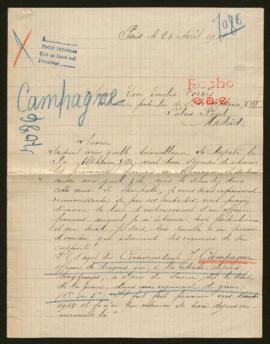 Expediente de J. Campagne