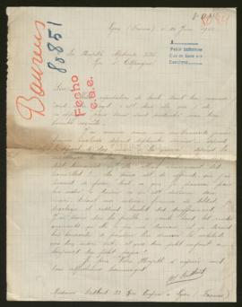 Expediente de René Jean Joseph Baurens