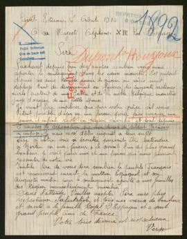 Expediente de la familia Dupont Houyoux