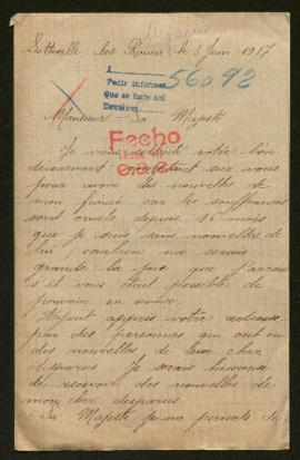 Expediente de Emile Eugéne Fosse