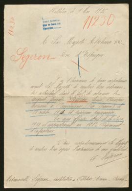 Expediente de Louis François Ségeron