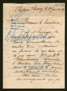 Expediente de la familia Blanchevoix