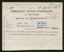 Expediente de Raphael Levy