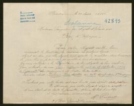 Expediente de Louis Aristide Lalanne