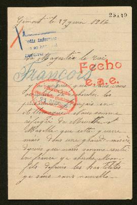 Expediente de Henri François