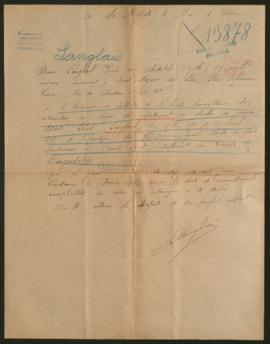 Expediente de Louis Langlais