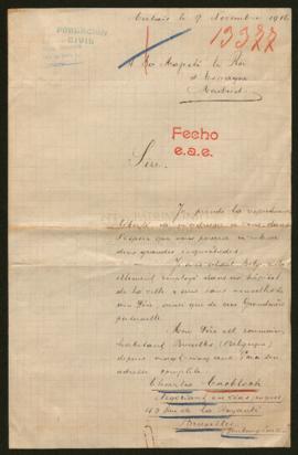 Expediente de Charles Cnobloch y Thérèse Fröhlich