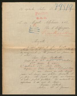 Expediente de Pierre Isidore Bartherotte