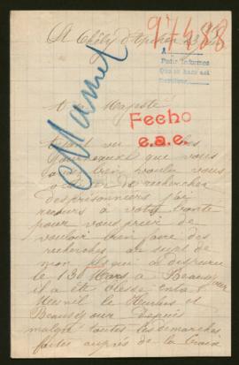 Expediente de Joseph Louis Gaston Mamet y Marius Biron