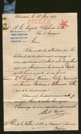 Expediente de Eugénie Werner Caby y la familia de Albert Werner