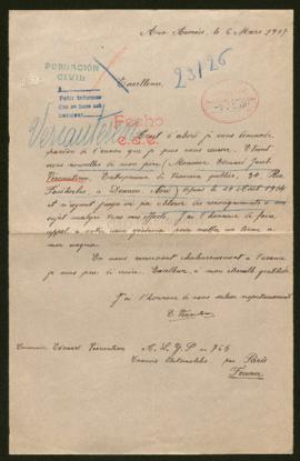 Expediente de Edouard Jacob Vercauteren