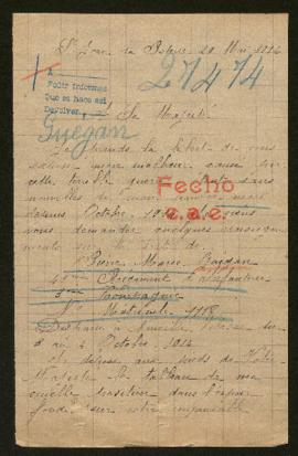 Expediente de Pierre Marie Guégan