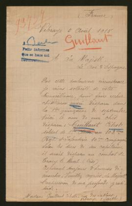 Expediente de Céleste Guillaut