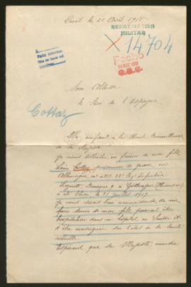 Expediente de Léon Cottaz