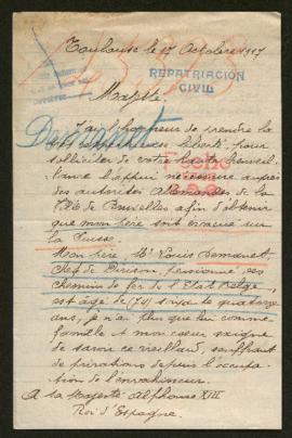 Expediente de Louis Demanet