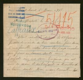 Expediente de madame Edouard Caffiaux