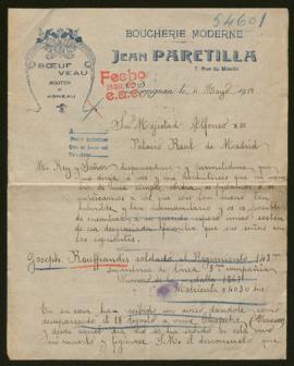 Expediente de Joseph Rouffiandis