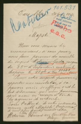 Expediente de Gaston Jacques Roturier