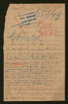 Expediente de André Regis Covard