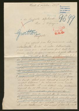 Expediente de René Gratton