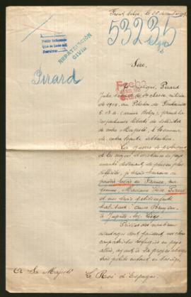 Expediente de Elise Pirard