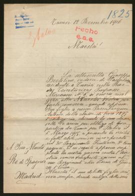 Expediente de Antonio Passalacqua