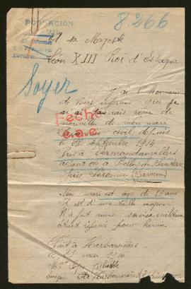 Expediente de Juliette Soyer