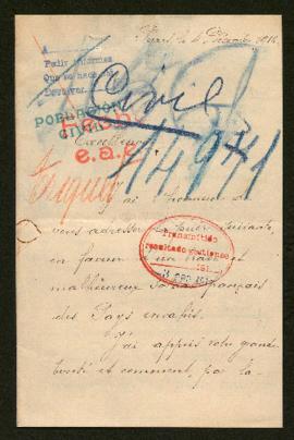 Expediente de la familia Triquet-Trentecuisse