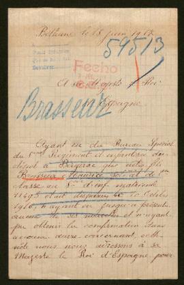 Expediente de Maurice Brasseur