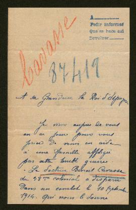 Expediente de Benoit Cavasse