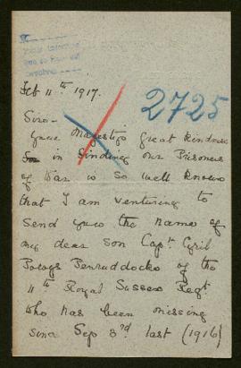 Expediente de Cyril Pologs Penruddocke