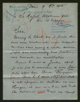 Expediente de André Alfred Marie Eléanor Feuquère