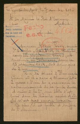 Expediente de Alfred Marcel Féray