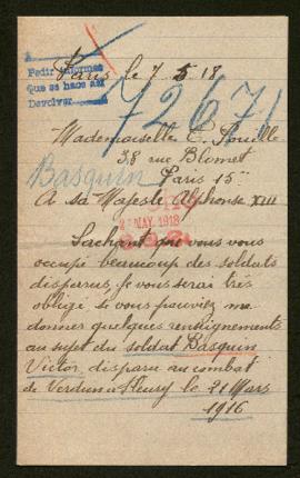 Expediente de Victor Basquin