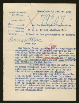 Expediente de Albert Boussetton