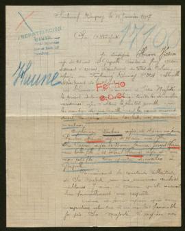 Expediente de la familia Haune-Dubois