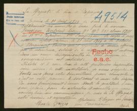 Expediente de Bertrand Léon Puissegur