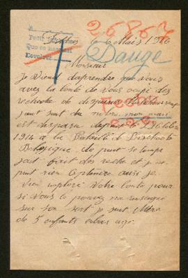 Expediente de Pierre Eugène Lucien Dauge