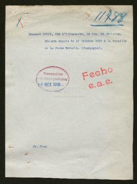 Expediente de Edouard Goupy