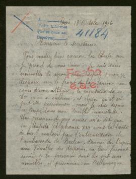 Expediente de Paul Drouet