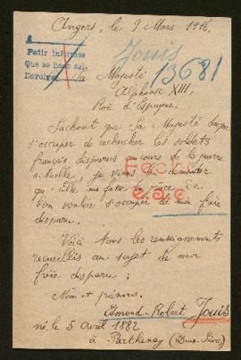 Expediente de Edmond Robert Jouis