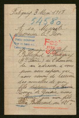 Expediente de Félix Billecard