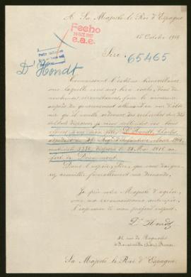 Expediente de Charles D´Hondt