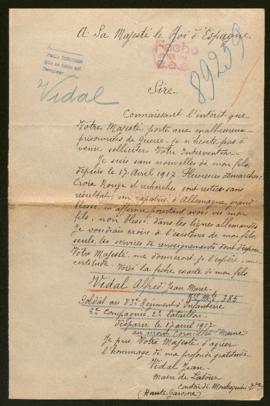 Expediente de Alfred Jean Marie Vidal