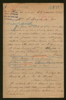 Expediente de la familia Legrand-Vitoux